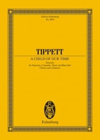 Tippett: A Child of Our Time (Study Score) published by Eulenburg